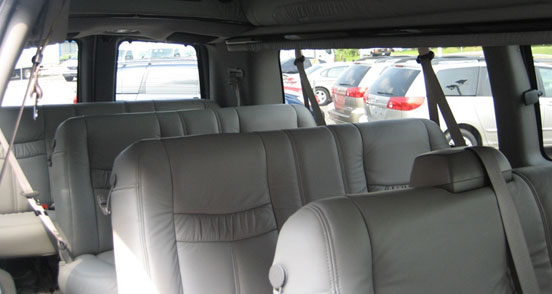 van rental interior Apex